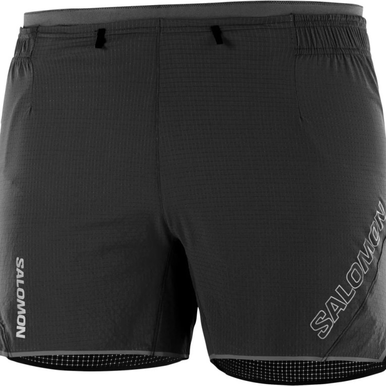 Black Salomon Sense Aero 5'' Men's Shorts | IE TL7613